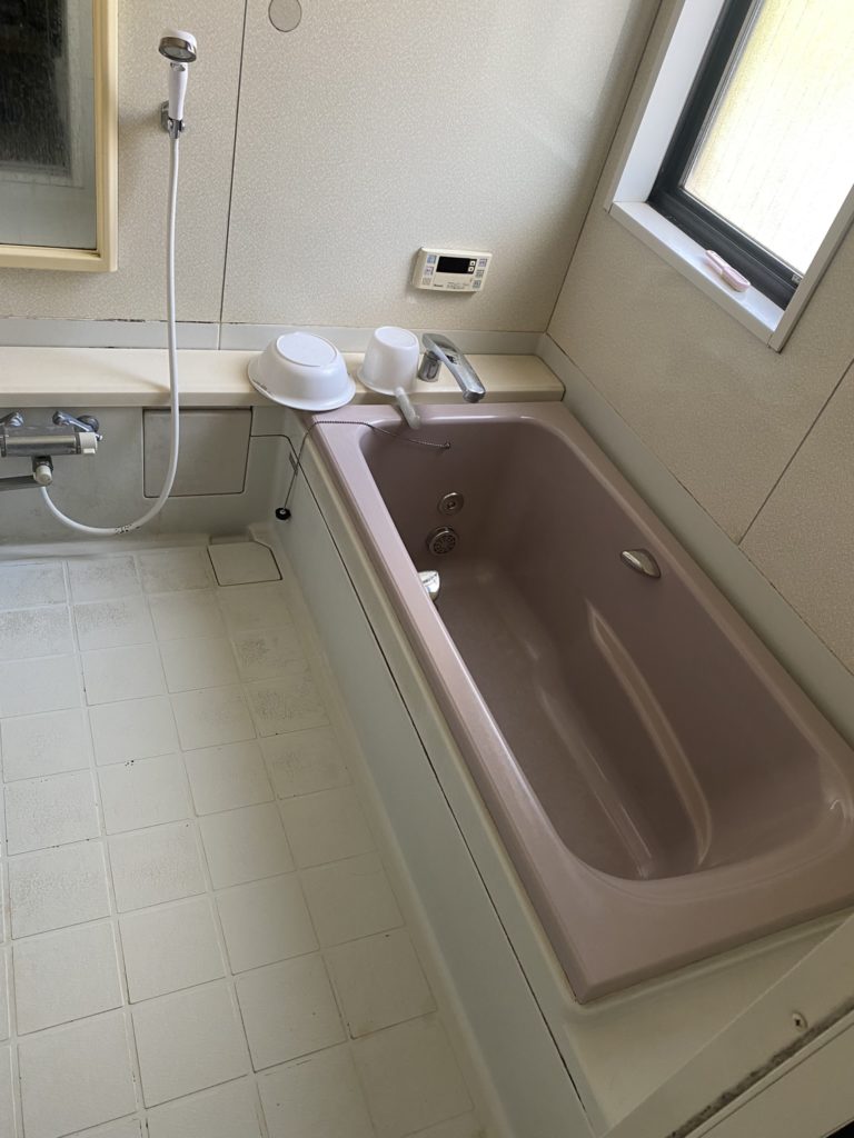 浴室リフォームビフォー写真