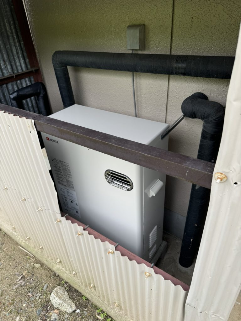 郡山リフォーム給湯器アフター写真