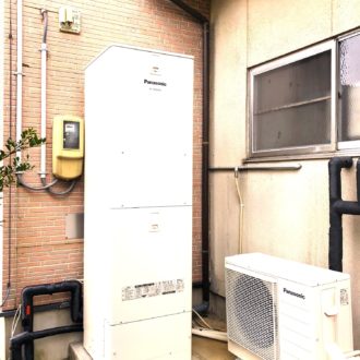 負担軽減と経済性を考え石油給湯器からエコ給湯器に交換【施工事例100】