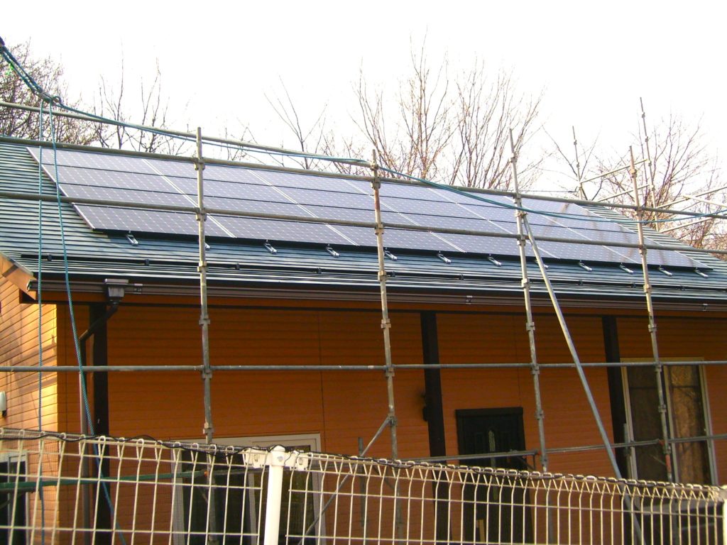 太陽光設置アフター写真