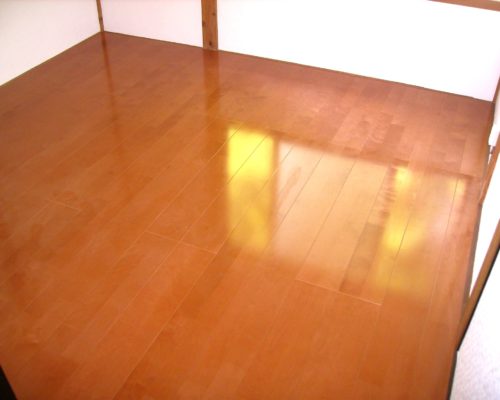 要介護のお父さんの寝室を畳からフローリングに変更【施工事例98】