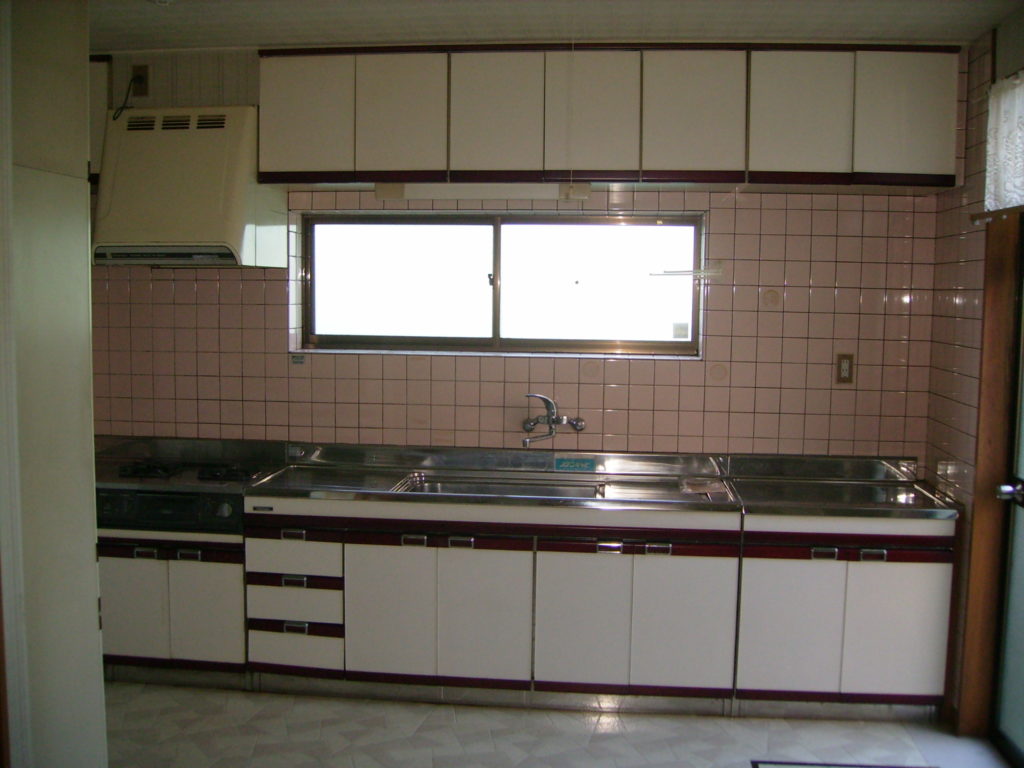 郡山リフォームキッチンビフォー写真