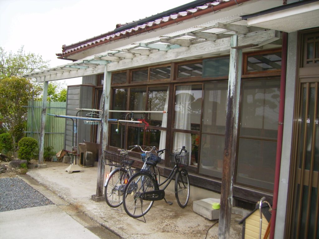 郡山リフォームテラスビフォー写真